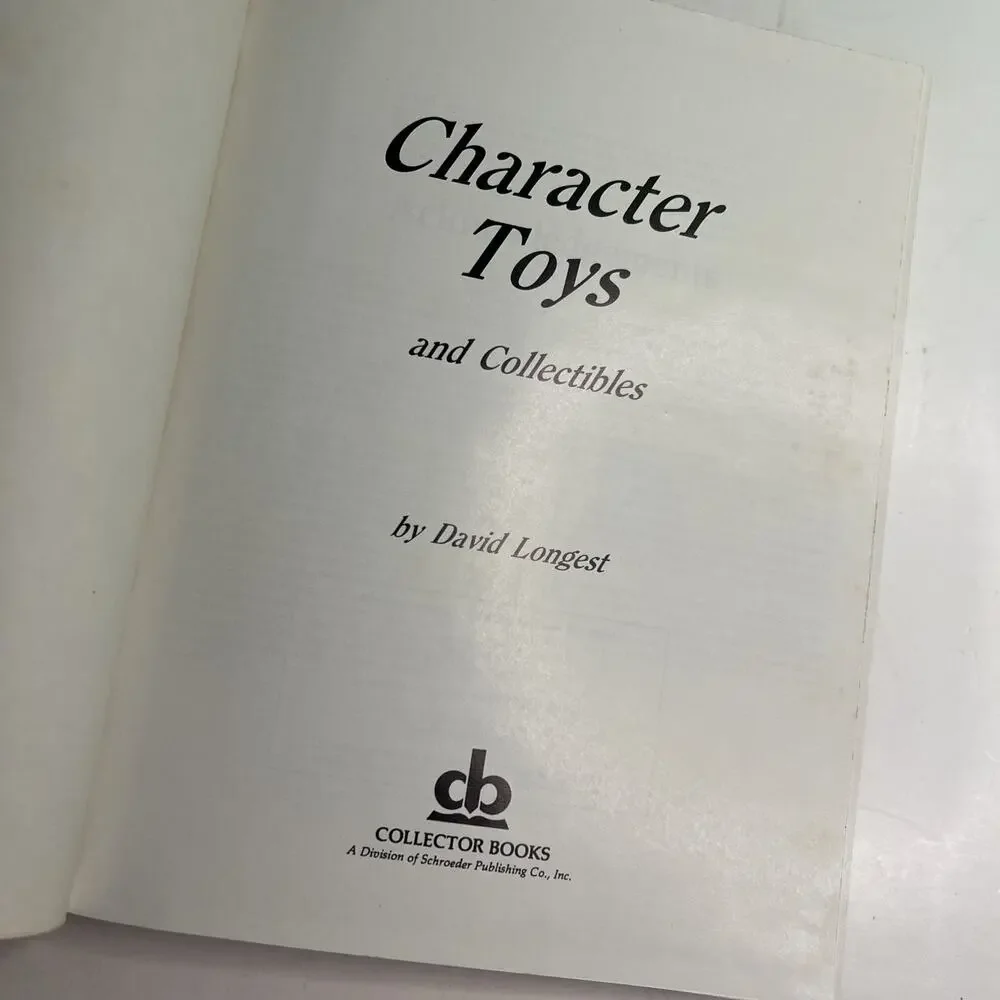 Character Toys and Collectibles David Longest Used HC 1984